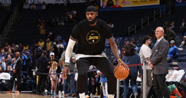 詹姆斯伤愈可战 湖人欲在雷霆主场捍卫西部排名